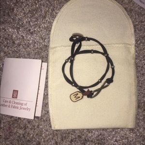 Infinity Leather Bracelet